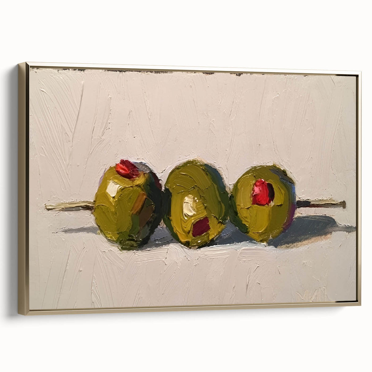 Framed canvas featuring a vintage poster art of various fruits in black, ideal for bedroom wall decor.