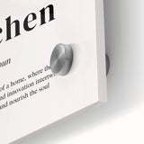 Large abstract wall art in acrylic print, featuring mid-century modernist style with geometric shapes in muted earth tones.