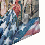 Betsy Ross Flag Sewing - American Flag Wall Art