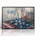 Betsy Ross Flag Sewing - American Flag Wall Art