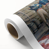 Betsy Ross Flag Sewing - American Flag Wall Art