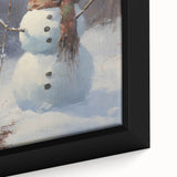 Charming Snowman Holiday Wall Art – Festive Winter Decor