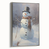 Charming Snowman Holiday Wall Art – Festive Winter Decor