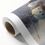 Charming Snowman Holiday Wall Art – Festive Winter Decor