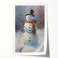 Charming Snowman Holiday Wall Art – Festive Winter Decor