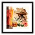Mexican Cowboy Cinco de Mayo Decor - Mexican Fiesta Wall Art