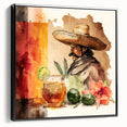 Mexican Cowboy Cinco de Mayo Decor - Mexican Fiesta Wall Art