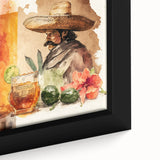 Mexican Cowboy Cinco de Mayo Decor - Mexican Fiesta Wall Art