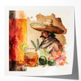 Mexican Cowboy Cinco de Mayo Decor - Mexican Fiesta Wall Art