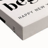 Cheers to New Beginnings - New Year's Eve Wall Art Print