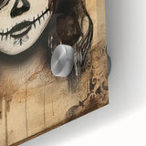 Mystical Catrina Portrait – Day of the Dead Wall Art