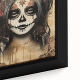 Mystical Catrina Portrait – Day of the Dead Wall Art