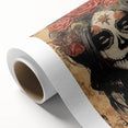 Mystical Catrina Portrait – Day of the Dead Wall Art