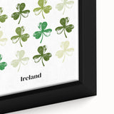 Clover Market Irish Wall Art - St. Patrick’s Day Shamrock Print