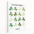 Clover Market Irish Wall Art - St. Patrick’s Day Shamrock Print