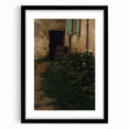 A Garden Path - Tranquil Rustic Scene by Robert Henry Logan