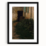 A Garden Path - Tranquil Rustic Scene by Robert Henry Logan