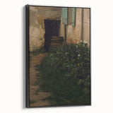A Garden Path - Tranquil Rustic Scene by Robert Henry Logan