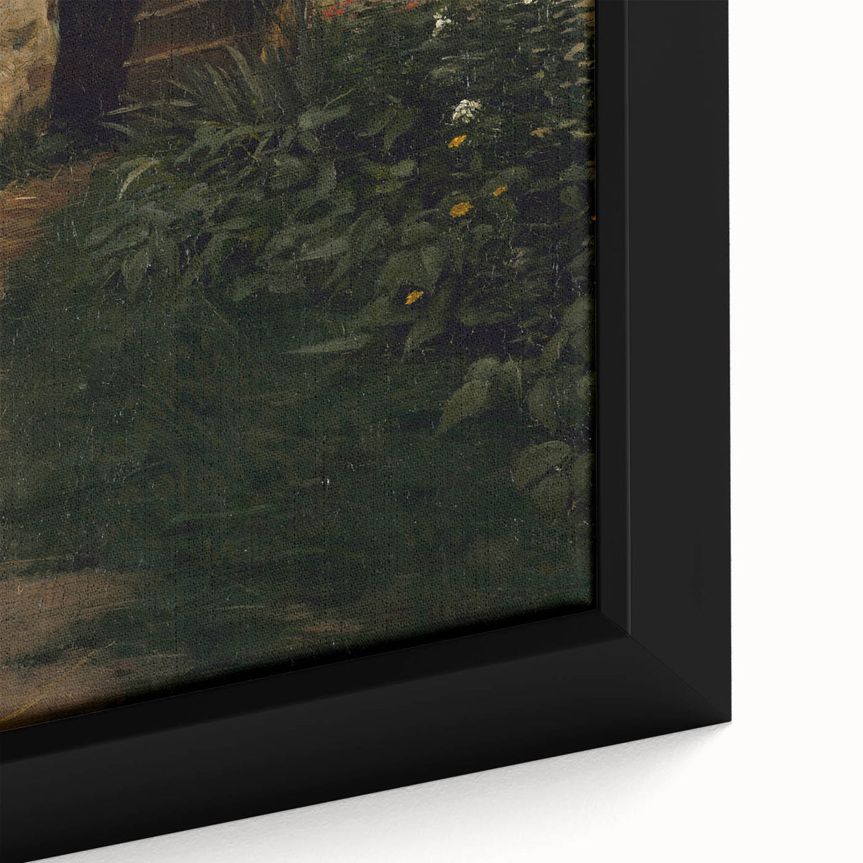 A Garden Path - Tranquil Rustic Scene by Robert Henry Logan