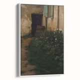 A Garden Path - Tranquil Rustic Scene by Robert Henry Logan