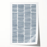 Abstract Line Pattern - Boys Wall Art Kids Room Decor