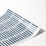 Abstract Line Pattern - Boys Wall Art Kids Room Decor