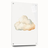 Soft Watercolor Cloud Nursery Wall Art - Baby Room Decor