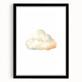 Soft Watercolor Cloud Nursery Wall Art - Baby Room Decor