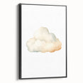 Soft Watercolor Cloud Nursery Wall Art - Baby Room Decor