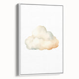 Soft Watercolor Cloud Nursery Wall Art - Baby Room Decor