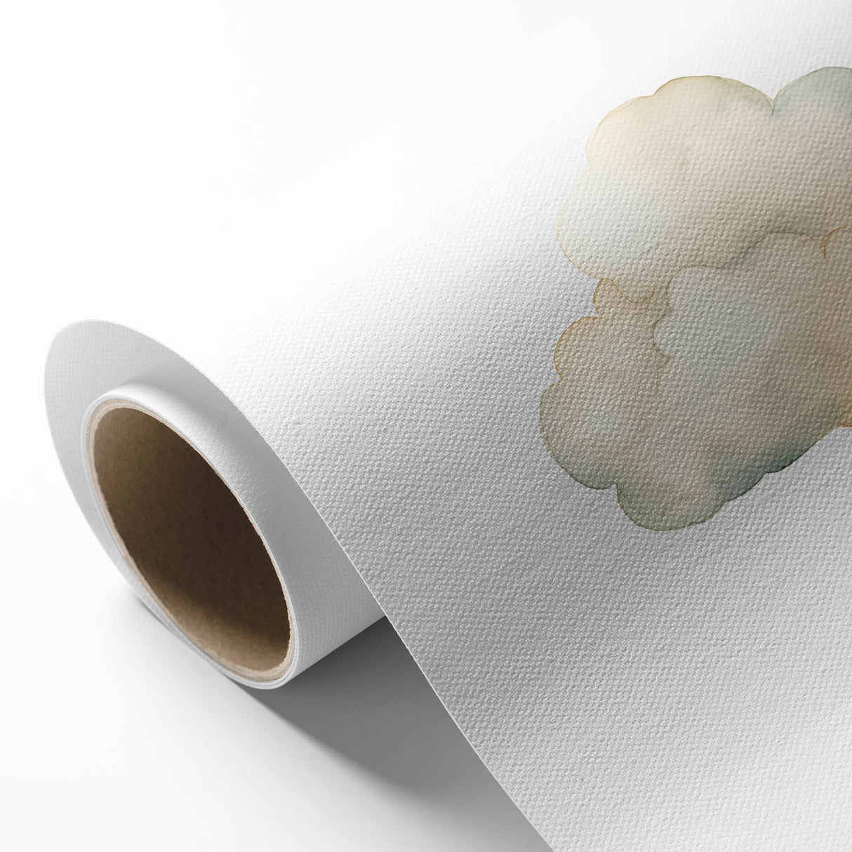 Soft Watercolor Cloud Nursery Wall Art - Baby Room Decor