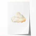 Soft Watercolor Cloud Nursery Wall Art - Baby Room Decor