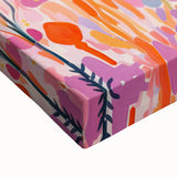 Children’s Wall Art Prints - Vibrant Floral Lakeside Scene