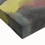 Soft Autumn Meadow - Tranquil Modern Art Print of Birch Trees in Pastels