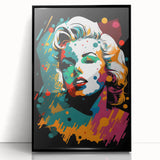 Vibrant Pop Art Wall Art – Colorful Retro Canvas Print
