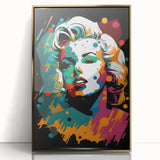Vibrant Pop Art Wall Art – Colorful Retro Canvas Print