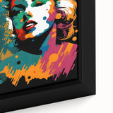 Vibrant Pop Art Wall Art – Colorful Retro Canvas Print