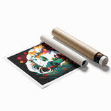 Vibrant Pop Art Wall Art – Colorful Retro Canvas Print