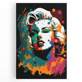Vibrant Pop Art Wall Art – Colorful Retro Canvas Print