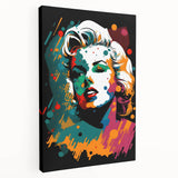 Vibrant Pop Art Wall Art – Colorful Retro Canvas Print