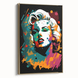 Vibrant Pop Art Wall Art – Colorful Retro Canvas Print