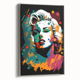 Vibrant Pop Art Wall Art – Colorful Retro Canvas Print