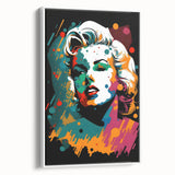 Vibrant Pop Art Wall Art – Colorful Retro Canvas Print
