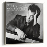Retro Wall Art – Billy Joel Greatest Hits Album Canvas Print