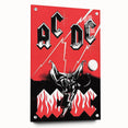 Retro AC/DC Poster - Classic 1979 "Highway to Hell" Wall Art
