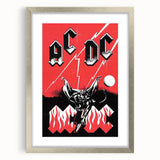 Retro AC/DC Poster - Classic 1979 "Highway to Hell" Wall Art
