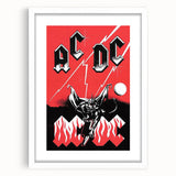Retro AC/DC Poster - Classic 1979 "Highway to Hell" Wall Art