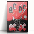 Retro AC/DC Poster - Classic 1979 "Highway to Hell" Wall Art