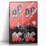 Retro AC/DC Poster - Classic 1979 "Highway to Hell" Wall Art