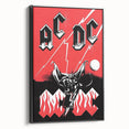 Retro AC/DC Poster - Classic 1979 "Highway to Hell" Wall Art